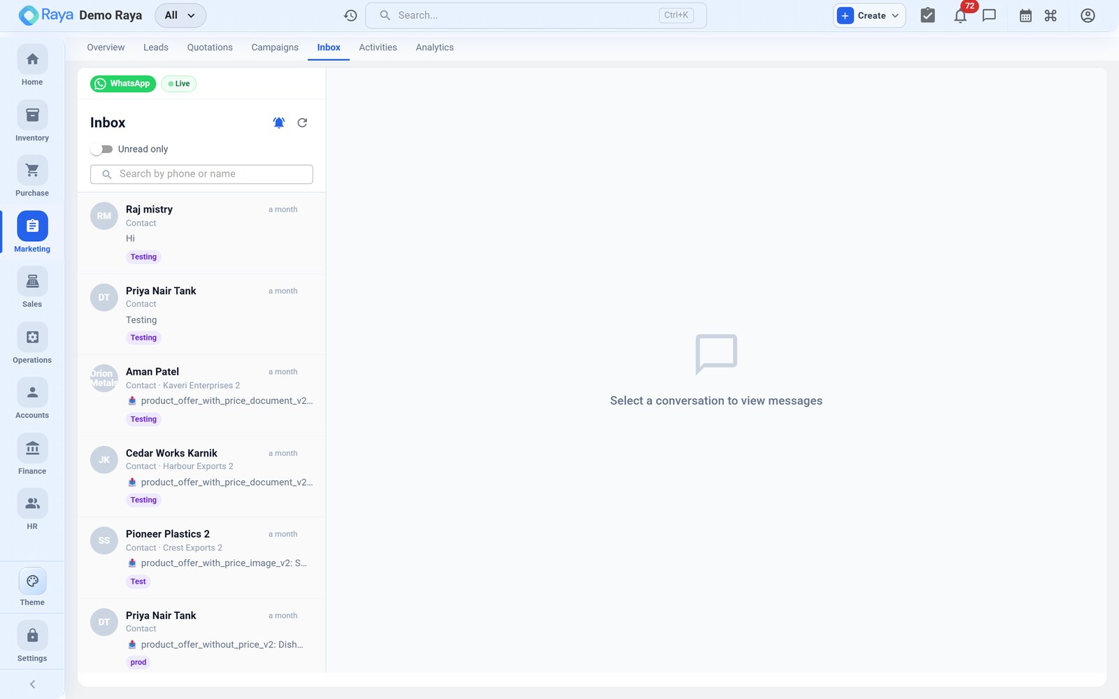 The shared Inbox